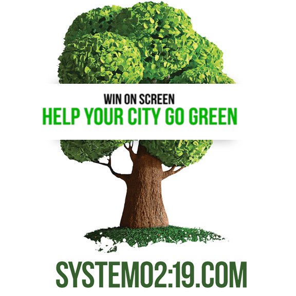 system0219's tweet image. Win On Screen !
Help Your City Go Green !
#System0219 #playforgood #gamingforgreen #earthgreen #greenworld #gogreen #worldgames