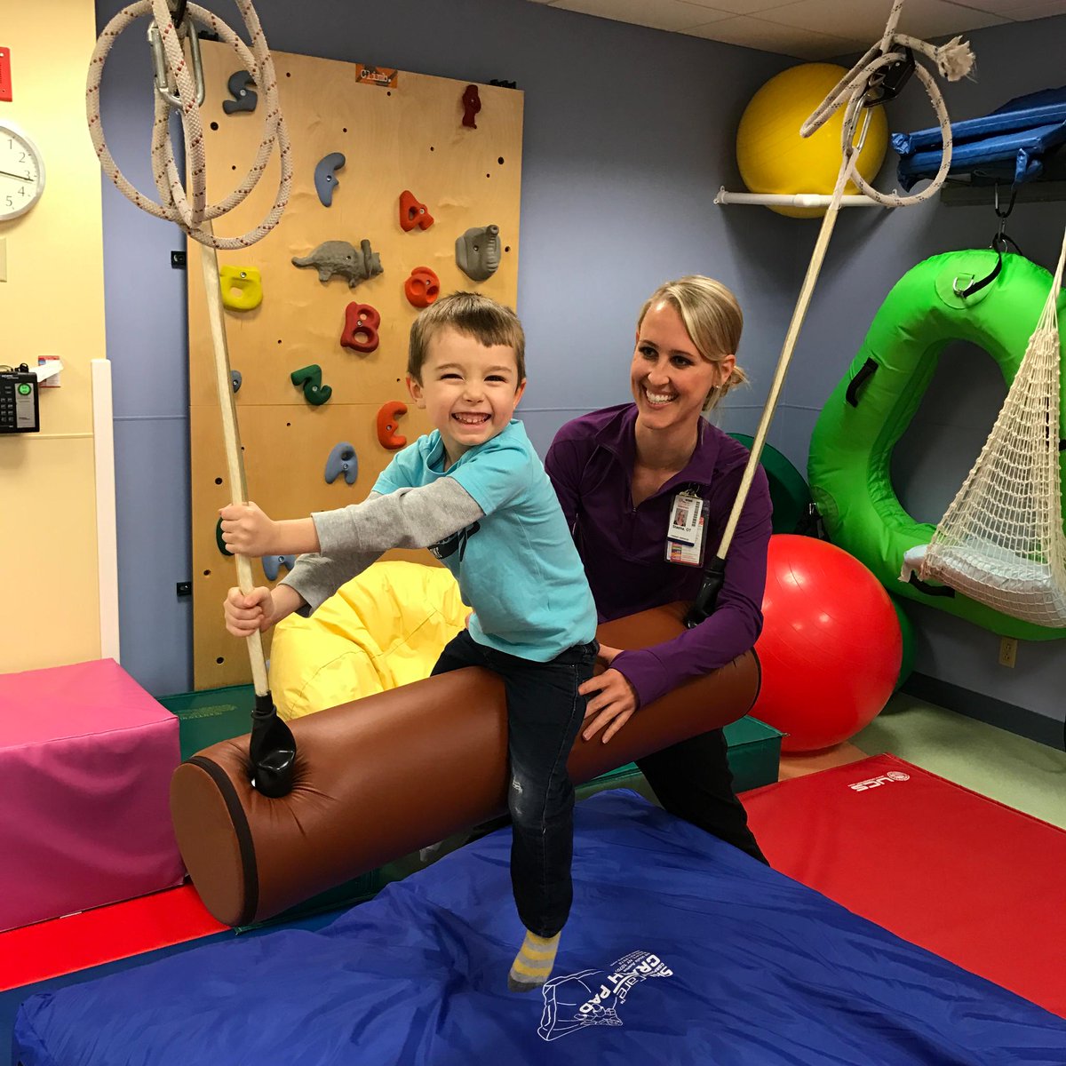 cardinalglennon's tweet photo. Raylan is getting the care he needs, thanks 2 dedicated team of PT/OT/Speech at #CardinalGlennon &amp; @44 &amp; Big Bend. Appt: 314-577-5669 https://t.co/S6vB1Uok59