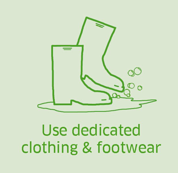 ScotGovRural's tweet photo. #AvianFlu virus can be spread on your clothing and shoes – especially if you enjoy a weekend ramble! #Biosecurity #PreventionZone https://t.co/ciAGBYZqfD