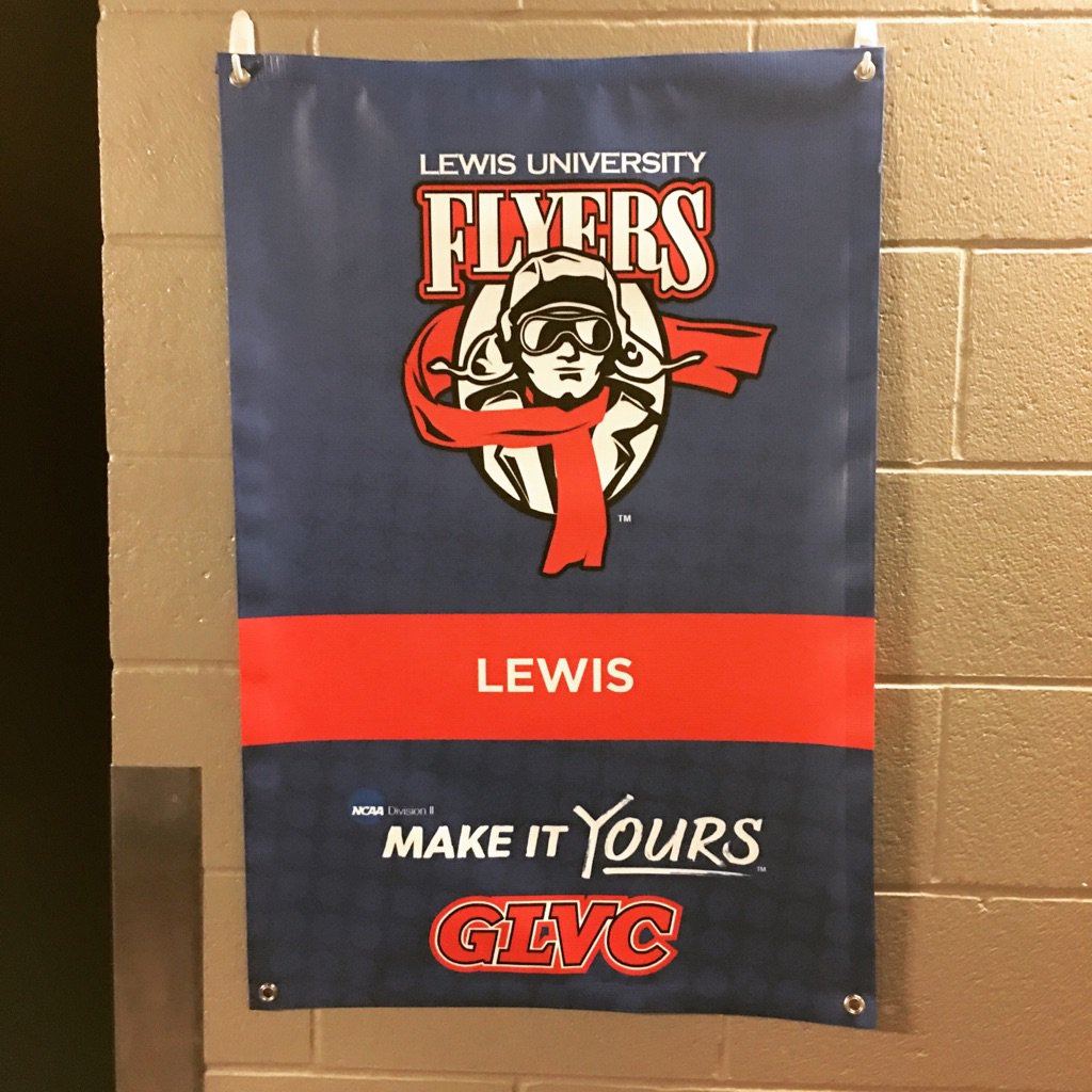 LewisWBBall's tweet photo. We have arrived at the Ford Center for our GAMEDAY shootaround!!!! #lewiswbb #GLVCwbb #FlightOn #makeityours https://t.co/l3j1AIgwyl