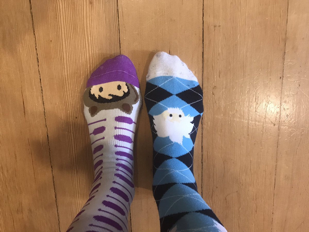 swbjoyce's tweet image. Now reverse it! #FunSmart And yes, these are the other socks in the pair I broke up yesterday. #AlwaysWearCleanSocks @trailhead