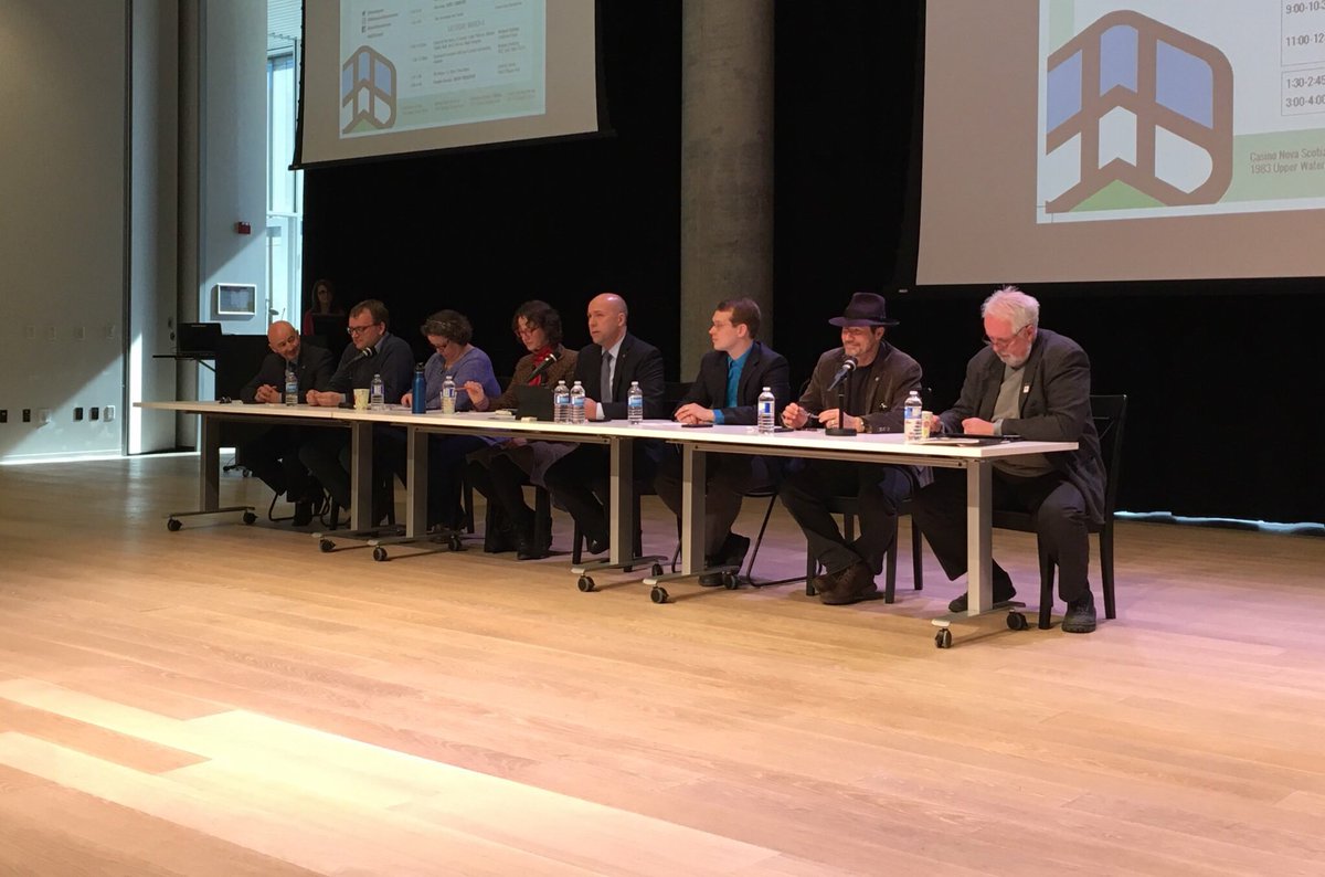 LUrbaniste's tweet photo. Was impressed with #ShiftTransit panel with 3 levels of government. No one used it as a partisan platform. Really talked the issues. https://t.co/Y0mxlE4kfb