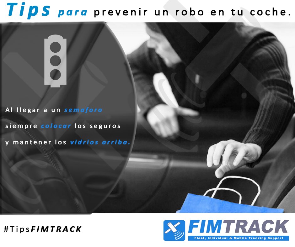 fimtrack's tweet photo. ¡Que no te sorprendan! te dejamos estos 3 tips para prevenir un robo en tu automóvil.
#FIMTRACK
#BuenViernes
#TipsFIMTRACK https://t.co/bTBeVyU1va
