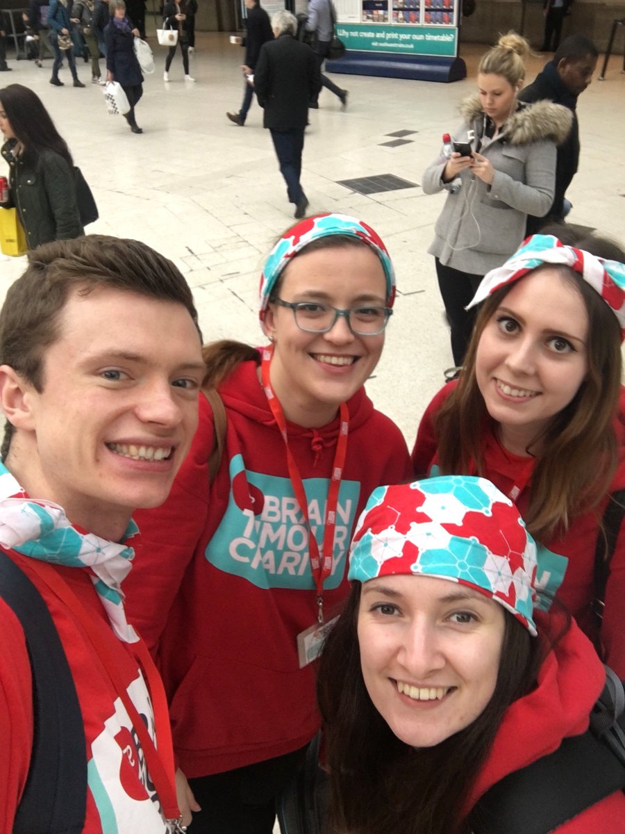 BrainTumourOrg's tweet photo. Heading through London Bridge station tonight? Look out for our team and say hi, donating spare change is a bonus! #WearItOut #BTAM17 https://t.co/8QJcjAaN9k