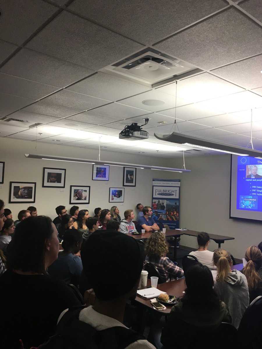uf_ogl's tweet photo. Global Challenges Speaker Series: Conflict and Cooperation at European Borders is off to a strong start! #ufwithoutborders https://t.co/zoiLvCUTyA