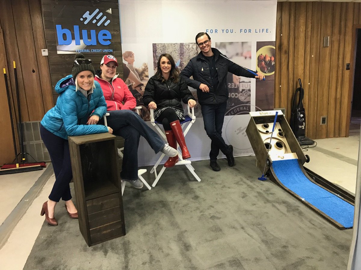 bluefcu's tweet photo. Thank you @wh21 for the new trade show booth! #bluenearyou https://t.co/gzsNJ9TvFr