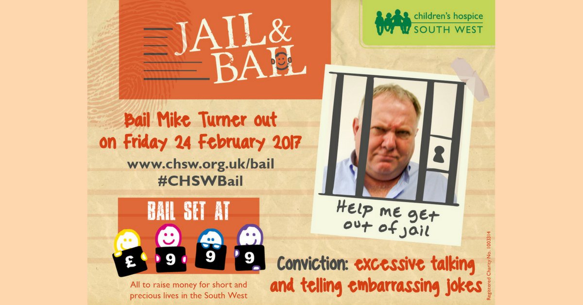 michaelturner's tweet photo. You can still help reach our £25K target - every little helps, thank you  https://t.co/A7DOVy4Oki #CHSWJail https://t.co/azgnJ1Q369