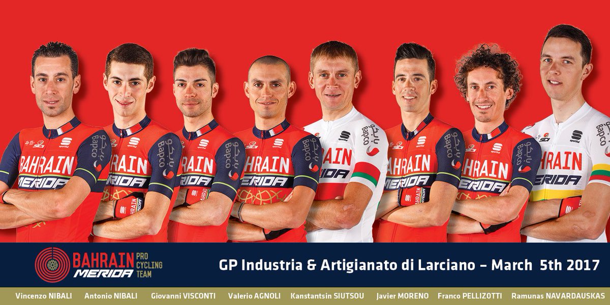 Team Bahrain Victorious (@bhrvictorious) on Twitter photo The roster of #BAHRAINMERIDA for <a href="/GpLarciano/">Gp Larciano</a> and the race PREVIEW online
📝
teambahrainmerida.com/gp-industria-a… The roster of #BAHRAINMERIDA for <a href="/GpLarciano/">Gp Larciano</a> and the race PREVIEW online
📝
teambahrainmerida.com/gp-industria-a…