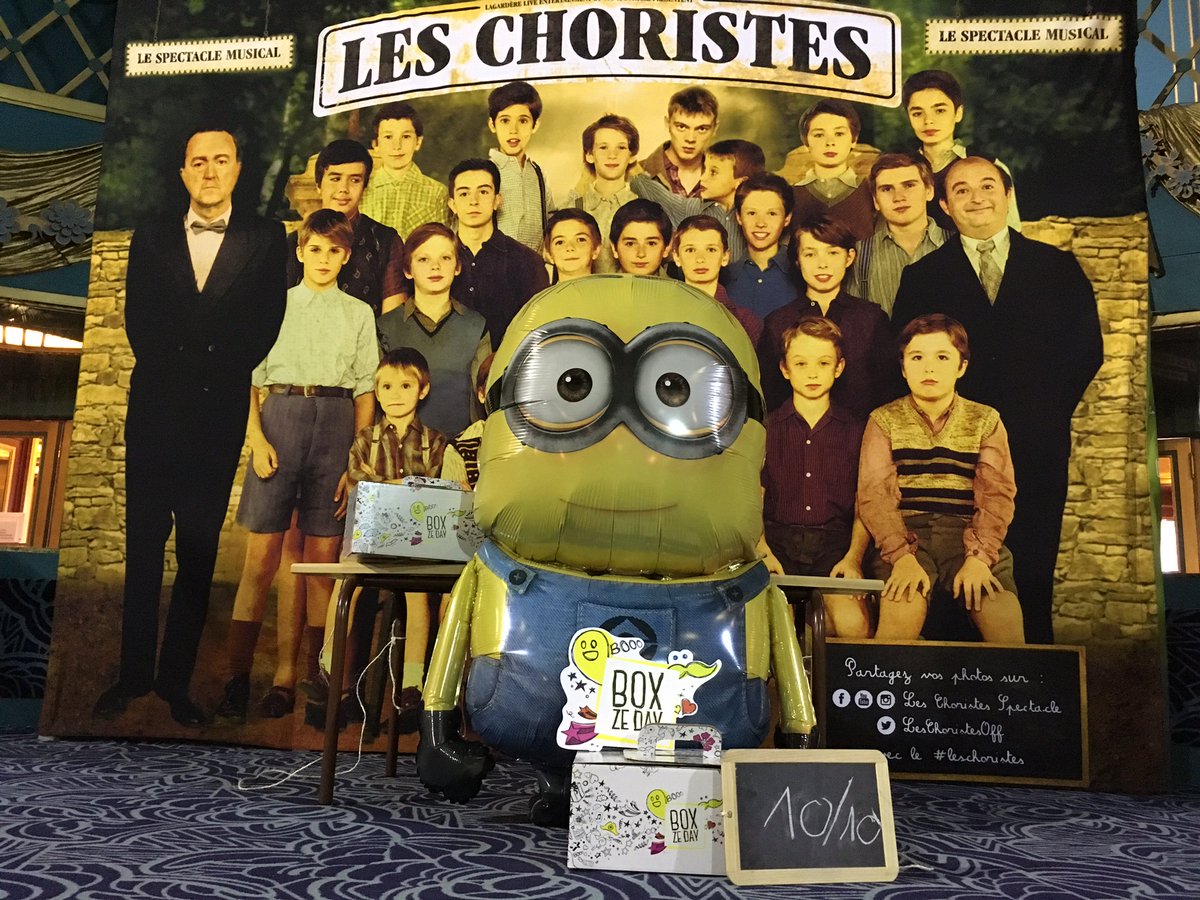 Box_Ze_Day's tweet photo. Cherchez l'intrus :) 10/10, on valide le superbe spectacle des Choristes #boxzeday #leschoristes #spectaclemusical https://t.co/V6Iuzl3xY5