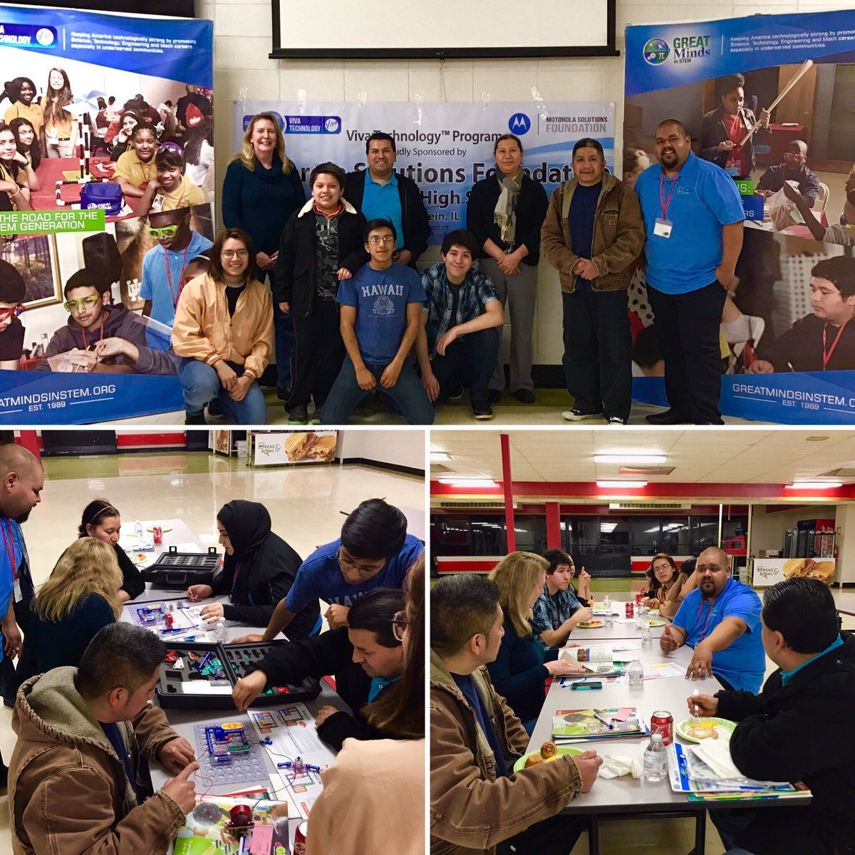 GreatMindsSTEM's tweet image. Inspired by the parents of Mundelein High School who came to our #VivaTechnology Orientation, sponsored by @MSIFoundation! #SupportingSTEM
