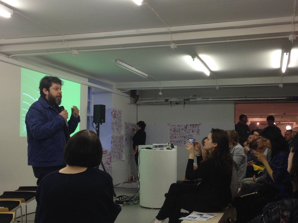 craftsmagazine's tweet photo. Exploring ideas on the future of making in 21st century @alicerawsthorn & Daniel Charny @danino give keynote address @ #makerassembly https://t.co/j9T8PLkXAH