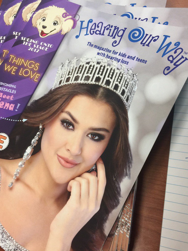 I love when this magazine (created by alum Mel Paticoff) arrives!#proudmentor #deafed <a href="/SophiesTales/">Mel Paticoff</a> <a href="/HearingOurWay/">Hearing Our Way</a>