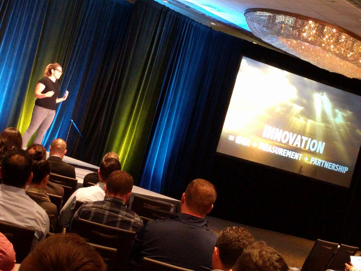 daverolfe's tweet photo. used to work w/ @pscheideler, miss it. here she recaps the group-derived definition of #innovation #DigidayDAS https://t.co/ymL9XSUn3S