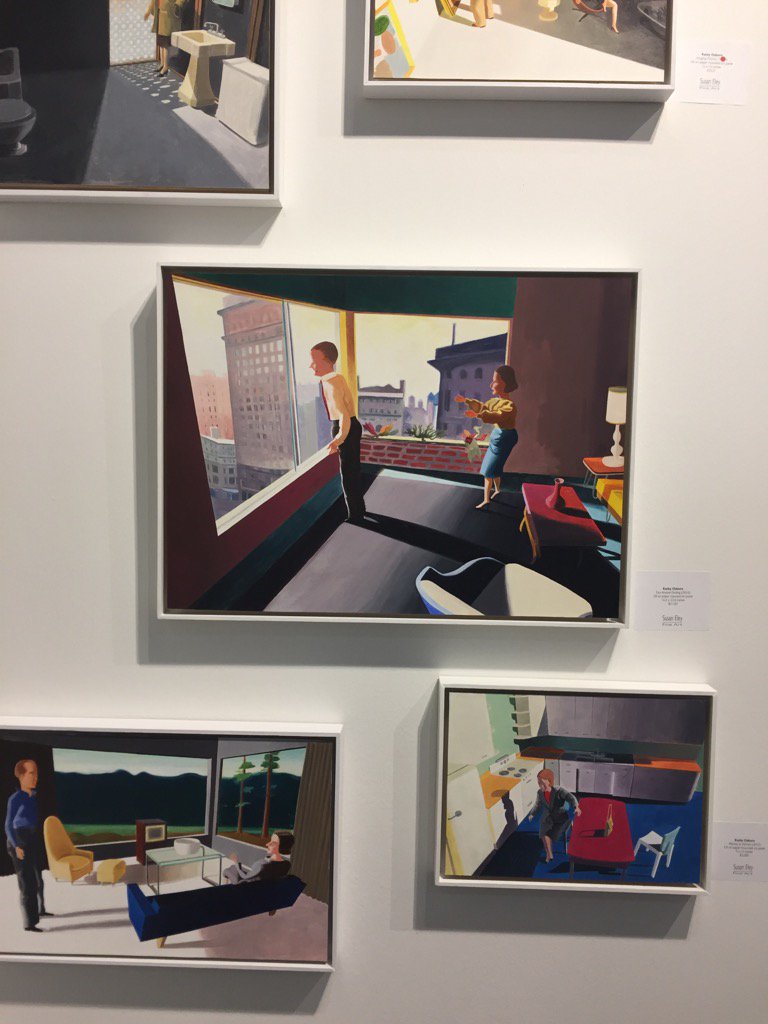 AdahRoseBitterb's tweet image. Love the work #KathyOsborn @EleyFineArt @artMRKT #artinpaper both D4