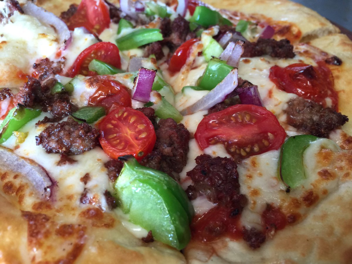 Guess what's on the menu today? #pizza #FoodTruckFriday <a href="/FWFoodPark/">Fort Worth Food Park</a> <a href="/HECHOgood/">HECHO Catering Co</a> <a href="/CrazyburgerFW/">Crazy Burger FW</a> <a href="/SantoFrijol/">Santo Frijol</a>