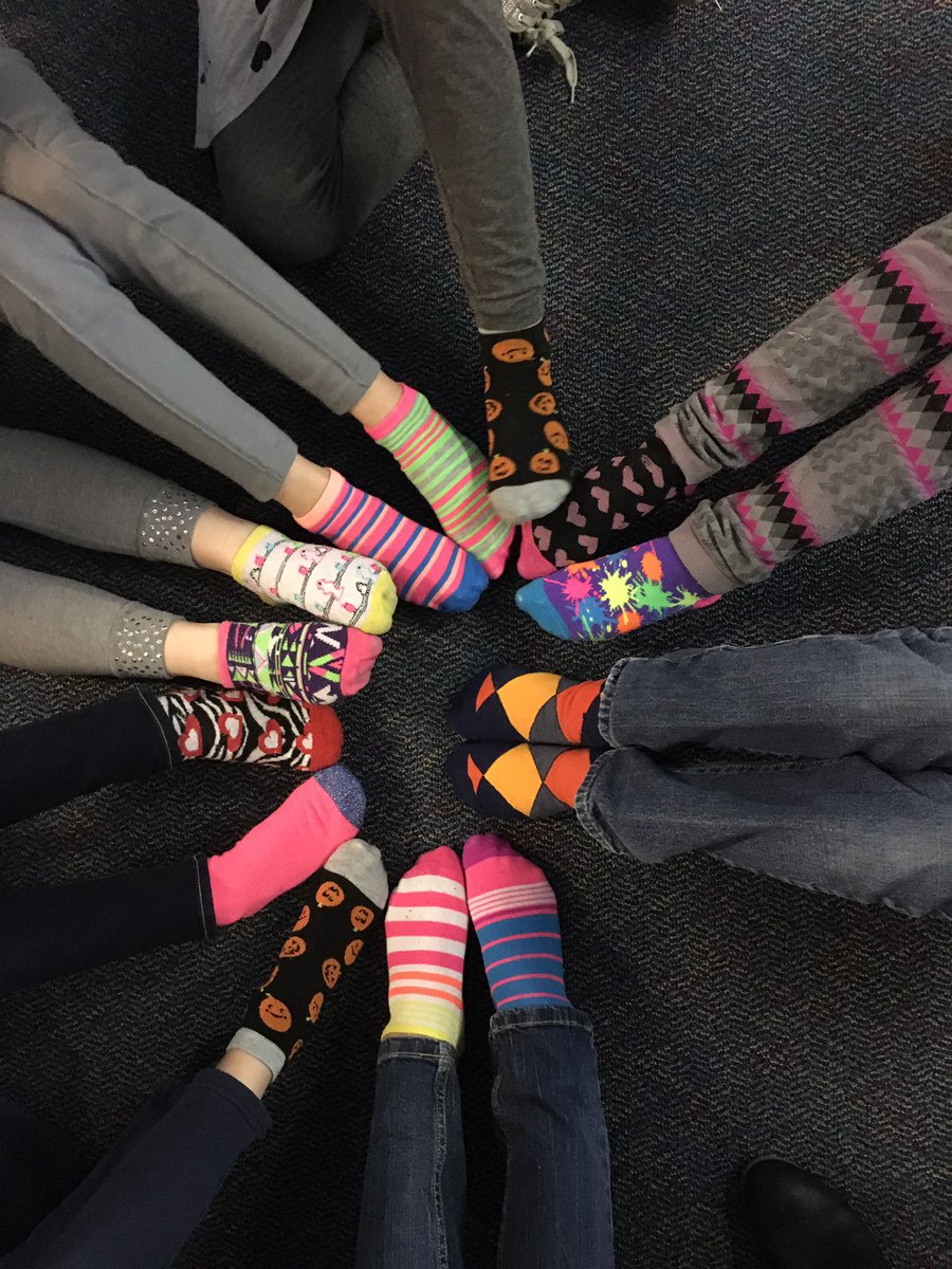 North_Holland's tweet photo. Check out our Wacky Socks for March is Reading Month!#nh2016 #marchisreadingmonth https://t.co/6XVpEaJUl1