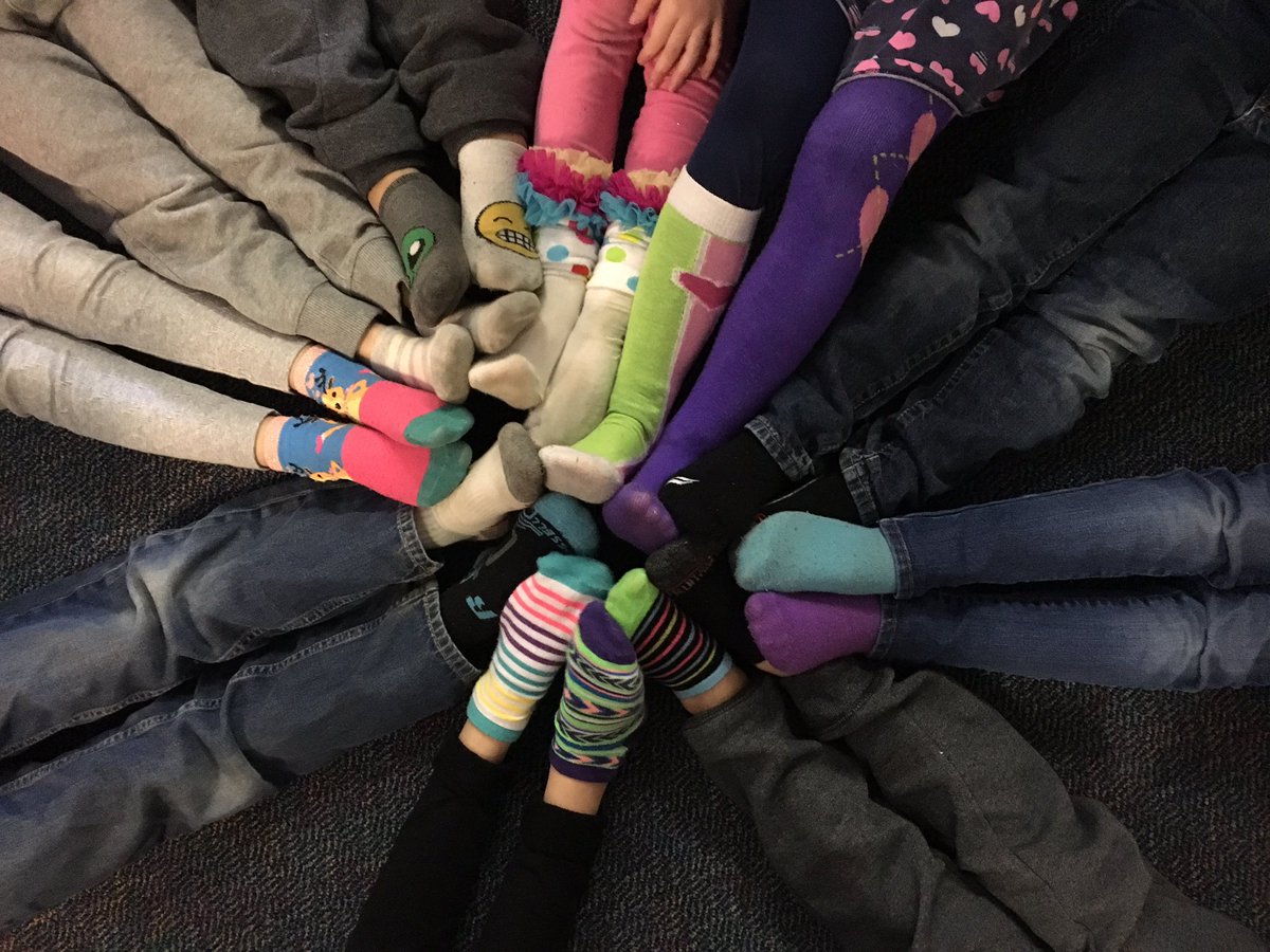 North_Holland's tweet photo. Check out our Wacky Socks for March is Reading Month!#nh2016 #marchisreadingmonth https://t.co/6XVpEaJUl1