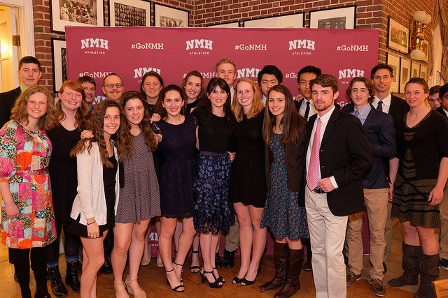 NMHschool's tweet photo. Congratulations to all #NMH athletes celebrated at the winter sports banquet last night. Photo gallery: https://t.co/NqObWbBOUJ #HoggerPride https://t.co/5wO79eNqSJ
