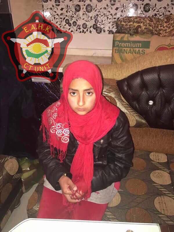 Kurdish Yezidi Girl Rescued from American IS Militant in Mosul C6Ays4wXQAMw1d0