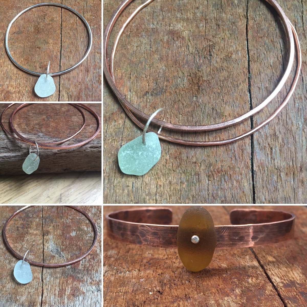 LonelyCove's tweet photo. Evening #womaninbiz #wnukrt here's my new #rustic #bangles https://t.co/E4NyWZtAcL https://t.co/dc8uoiQAK5