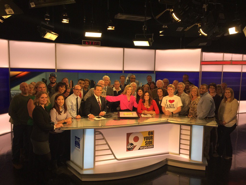 TanyaORourke's tweet photo. The gang is all here to say goodbye to @CarolWCPO @WCPO @Murraysm13 https://t.co/iGJkB0dOKo