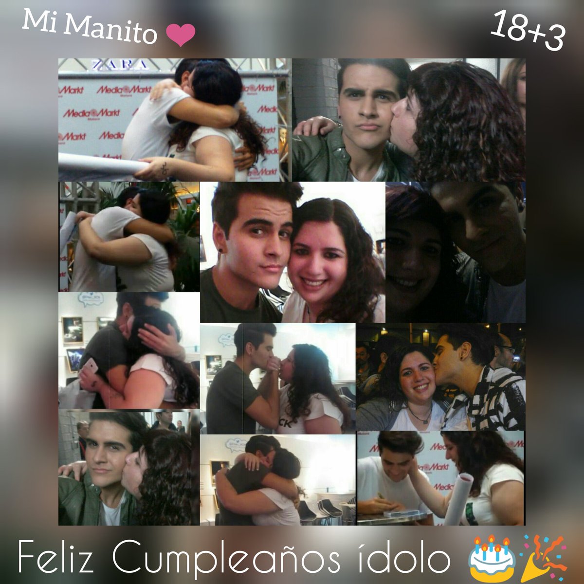 noeliiaaperez's tweet photo. ¡Felicitats petit! Disfruta de tu día a lo grande, porque te mereces todo lo mejor. Te quiero mi manito @MaverickOficial ❤ #Felices21Mave 🎂🎉 https://t.co/gAkuxCyGun