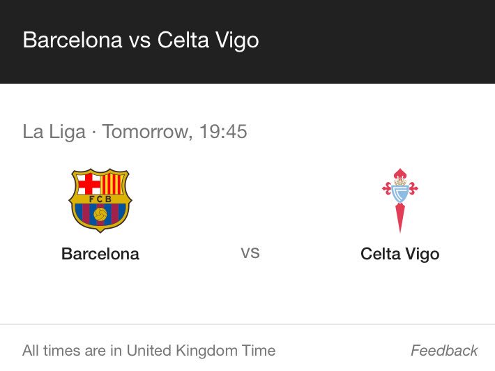 QUICK $20 GIVEAWAY⚽️🎉

If Barca win tomorrow i'll give away $20 to one lucky retweeter!

- MUST RT this tweet &amp; my PINNED tweet
- Good luck!