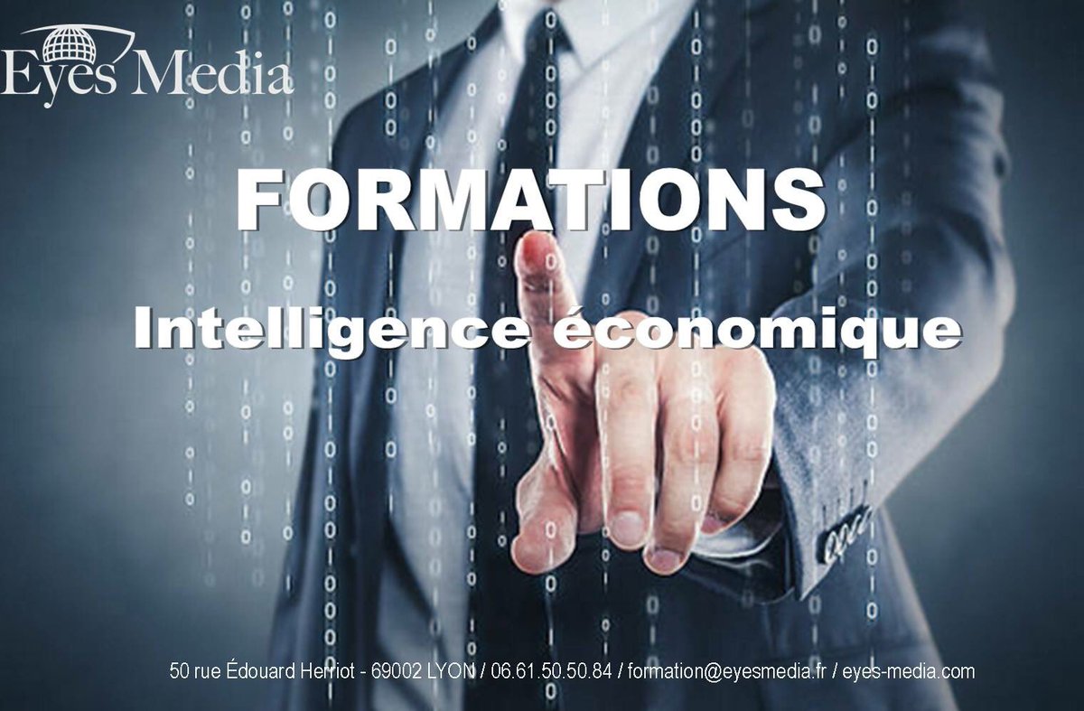 camande's tweet photo. @eyesmedia vous invite à un cycle de #formations sur les techniques de l'intelligence économique - https://t.co/skDclHwbNF #datagones https://t.co/pH9XPVnK4c