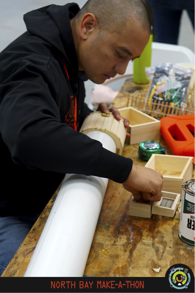 SoCoNexus's tweet photo. Teams at the #NorthBayMakeAThon create unique projects from metalwork to coding. Join us tomorrow March 4! More at https://t.co/oJgrINhUIi https://t.co/TY0PrAmj6b