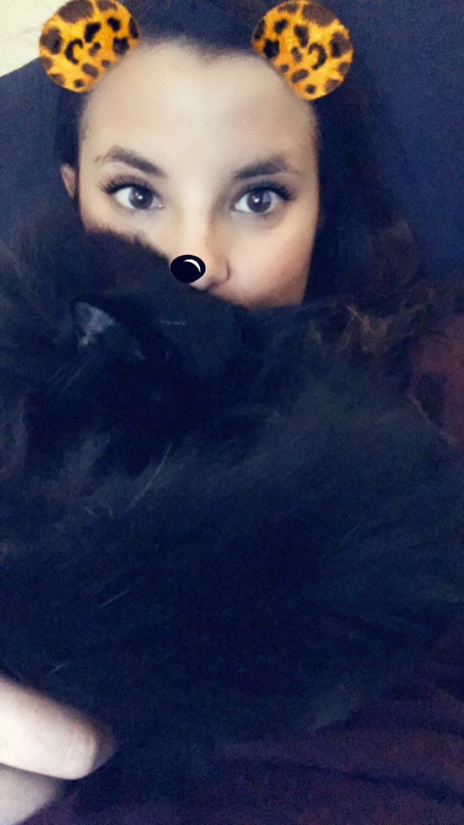 KaytlynJean's tweet photo. Happy adoption day to my sweet little black ball of fur 🖤 #Aspyn https://t.co/wFWwCcV8dN