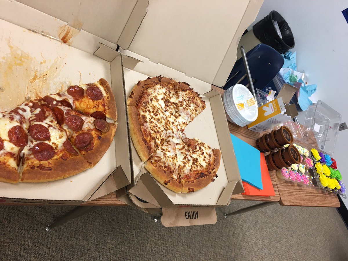 Thank you <a href="/ThinkThruMath/">Think Through Math</a> for our celebration, so much hard work paid off with our pizza party! Great work 5th period #bjhnolimits