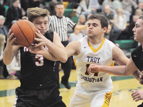 Troy Christian takes on Tri-Village in Basketball Sectional finals! Pre-game at 6:30, Tip off at 7pm! 107.1fm &amp; tcrtroycommunityradio.com