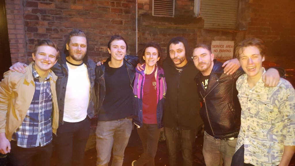 SilverStory's tweet photo. #FANSOFTHENIGHT These guys came all the way from Edinburgh to see us in Glasgow! What a GREAT night, we will see you next time #GLASGOW https://t.co/tpPSLHgutp