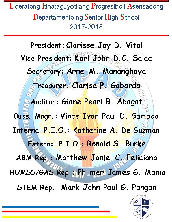 UASHSSSC's tweet photo. Suportahan na ang inyong mga ninanais na mailuklok bilang mga bagong Student Council ng SHS! #BidaParty #LipadParty ๐ฏ๐ https://t.co/iMtcLWlkUC