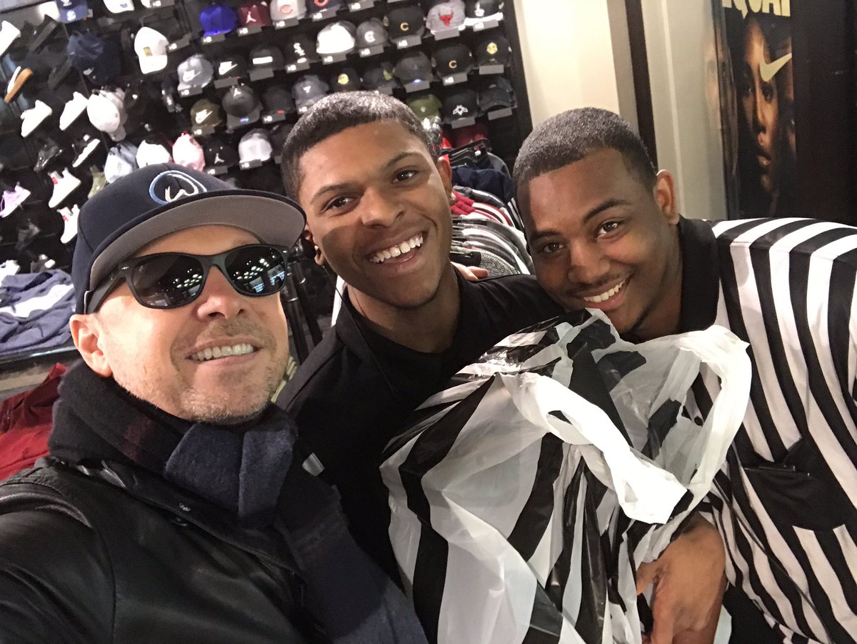 When my sneaker addiction flares up. Thanks to Brandon &amp; Dempsey from <a href="/footlocker/">Foot Locker</a> #FoxValley for the help &amp; patience! You guys are awesome!