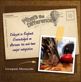 Delayed in England!

WhatsTheDifferenceApp.com