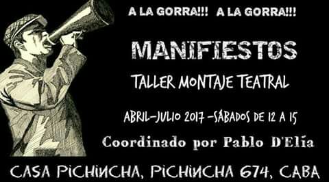 karinakactriz's tweet photo. Para los amantes del teatro!Taller de montaje teatral dictado por @maiamarabrodos y coordinado por @pabloylasletras https://t.co/o2yDiXO3qs
