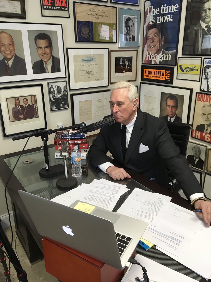 RogerJStoneJr's tweet photo. Join me live on https://t.co/Rpp4tr3AUT at 3pm EST as I sit in for the great Alex Jones https://t.co/2YMxh5f0hI