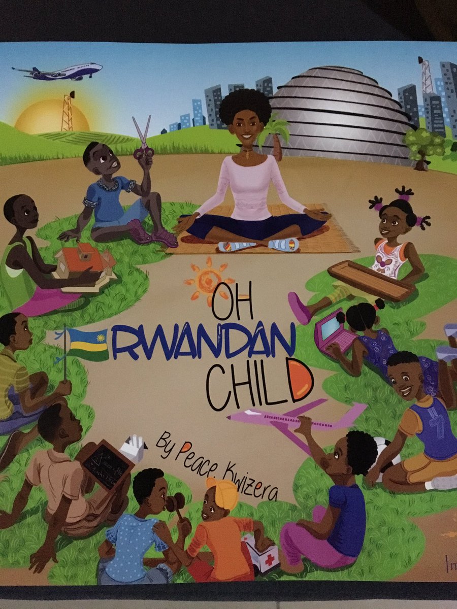 MutesiLinda's tweet photo. Had a wonderful time reading 'Oh Rwandan Child' to the little ones this morning with the author @PeaceKwizera. Thank you #GreenHillsAcademy https://t.co/5WnCv3qsYf