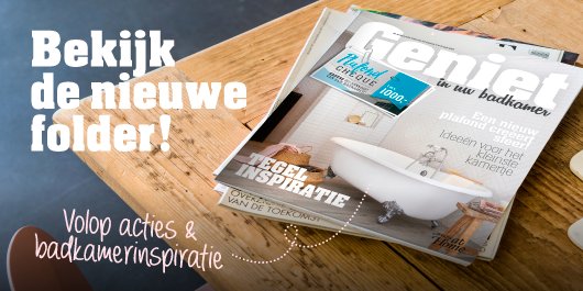 BadinBeeld_nl's tweet image. Bekijk de nieuwe folder boordevol badkamer inspiratie en acties! badinbeeld.nl/folder/