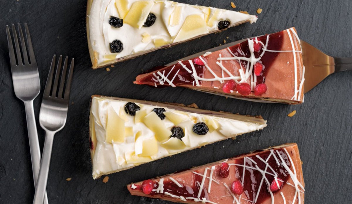 Cheesecake is a must-have on any menu. Try new thaw-and-serve Sweet Street Luscious Layers Cheesecakes, available in 3 rich, creamy flavors!