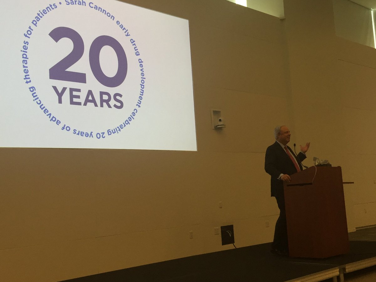 Passionate, pioneering &amp; driven to advance therapies for patients. We are honored to celebrate <a href="/BurrisSkip/">Skip Burris, MD</a> contributions to drug dev #SCSM17