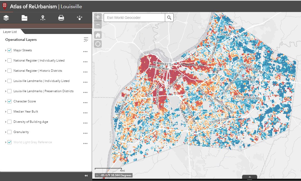 cityresearch's tweet image. Check out the great maps &amp;amp; fact sheets scoring built character in #cities in @PresGreenLab's Atlas of ReUrbanism forum.savingplaces.org/act/pgl/atlas/…