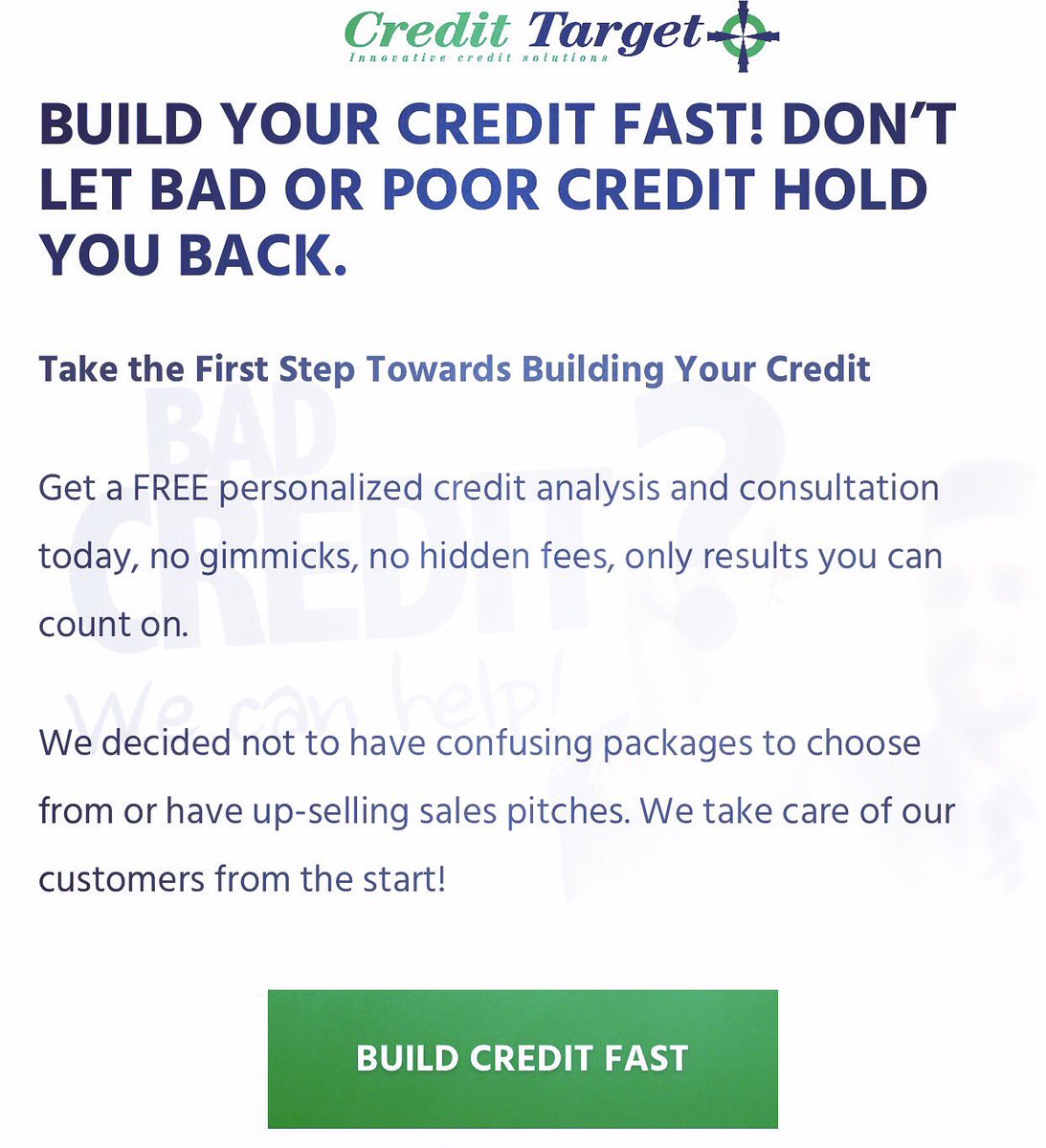 CreditTarget tweet picture