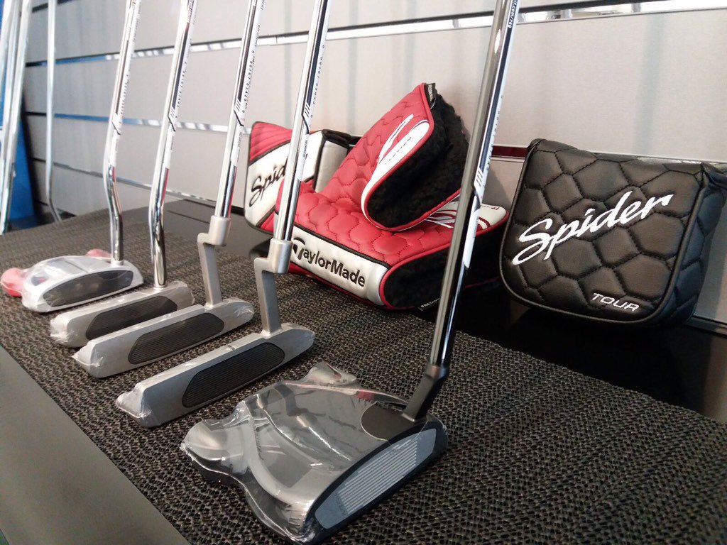 PutterLab's tweet image. New @TaylorMadeTour 2017 range of putters now available in our studio for fitting on @SAM_Sports Puttlab #OnePutt