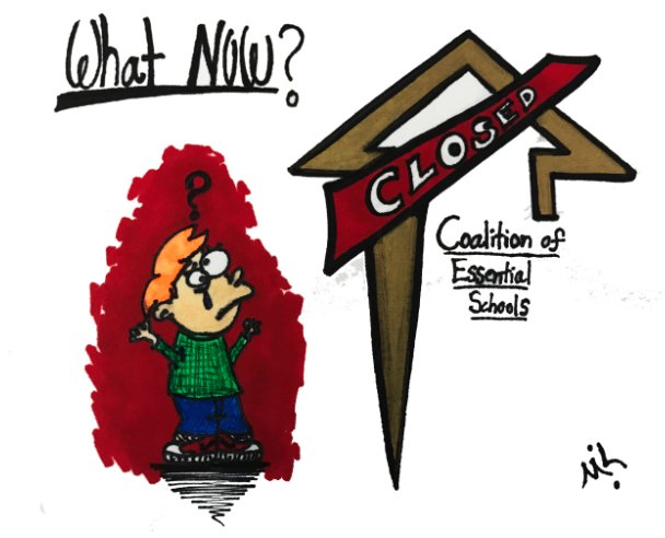 BMSGator's tweet photo. Coalition of Essential Schools Closes https://t.co/KkSlGCSmT5 @brimmerandmay #edcuation #tedsizer @NAISnetwork https://t.co/M0OypGldFI