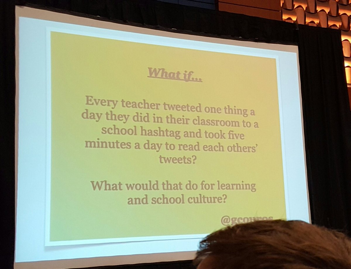 What if... #NCTIES2017 <a href="/gcouros/">George Couros</a>