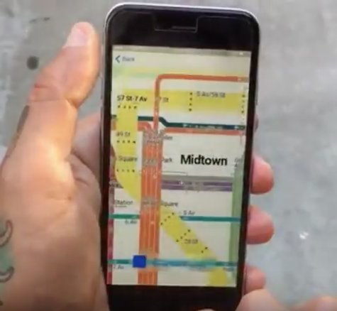 BulletMap's tweet photo. Bullet Map app shows NYC Subways and Buses together on one map, in one app. https://t.co/cciYFrOsdo