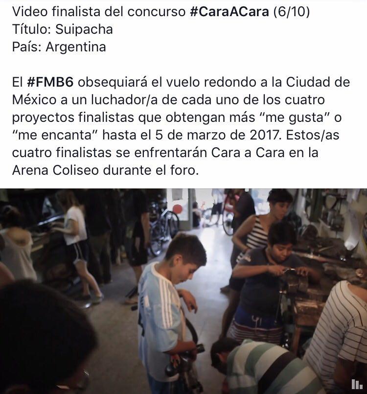 WorldBikeForum's tweet photo. "Suipacha", #VideoFinalista convocatoria #CaraACara #FMB6, País: Argentina, vota en https://t.co/Fxdn8Ek8ea https://t.co/fBdKLcCAUM