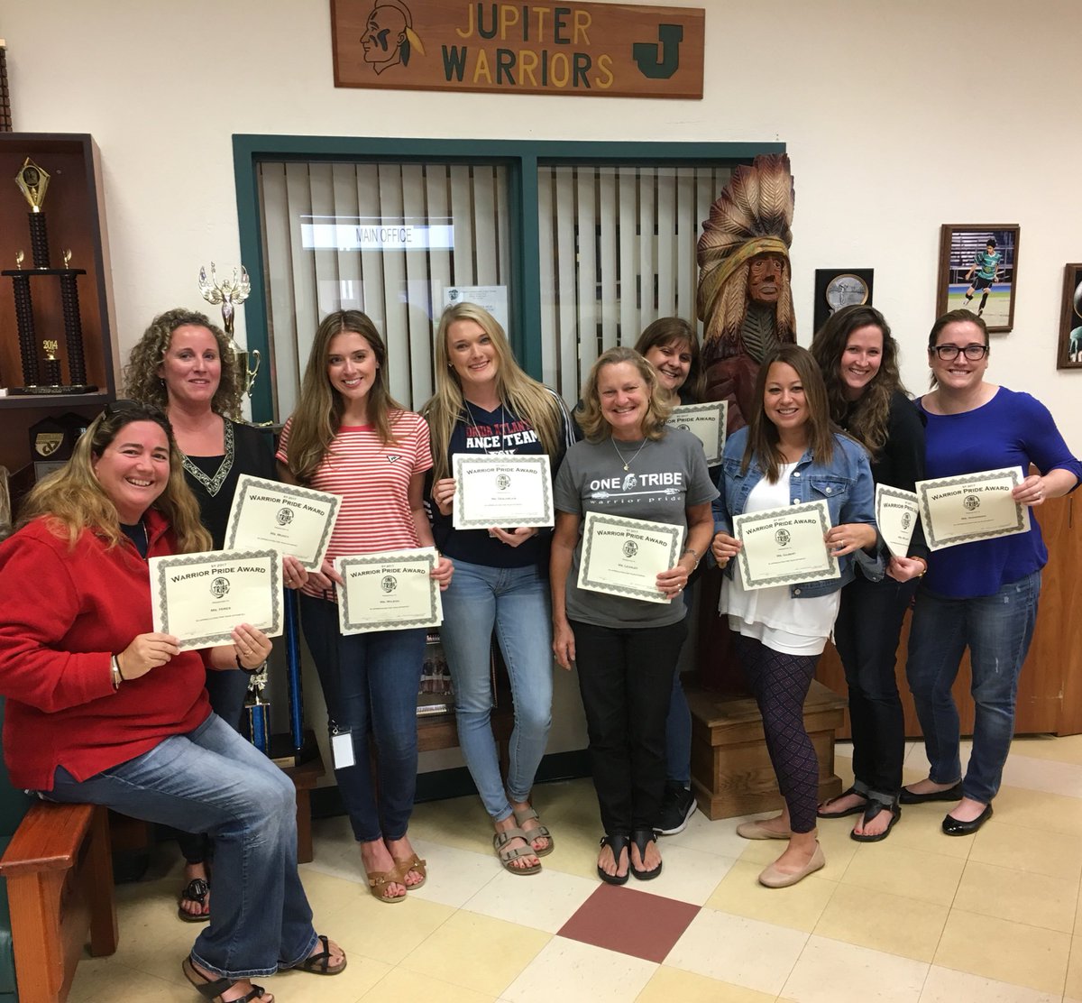 jupiter_high's tweet photo. We are so proud to honor our @pbcsd *High Impact* teachers!! 👏👏#irreplaceables @JosephMLee3 https://t.co/WWA7uI3nvL